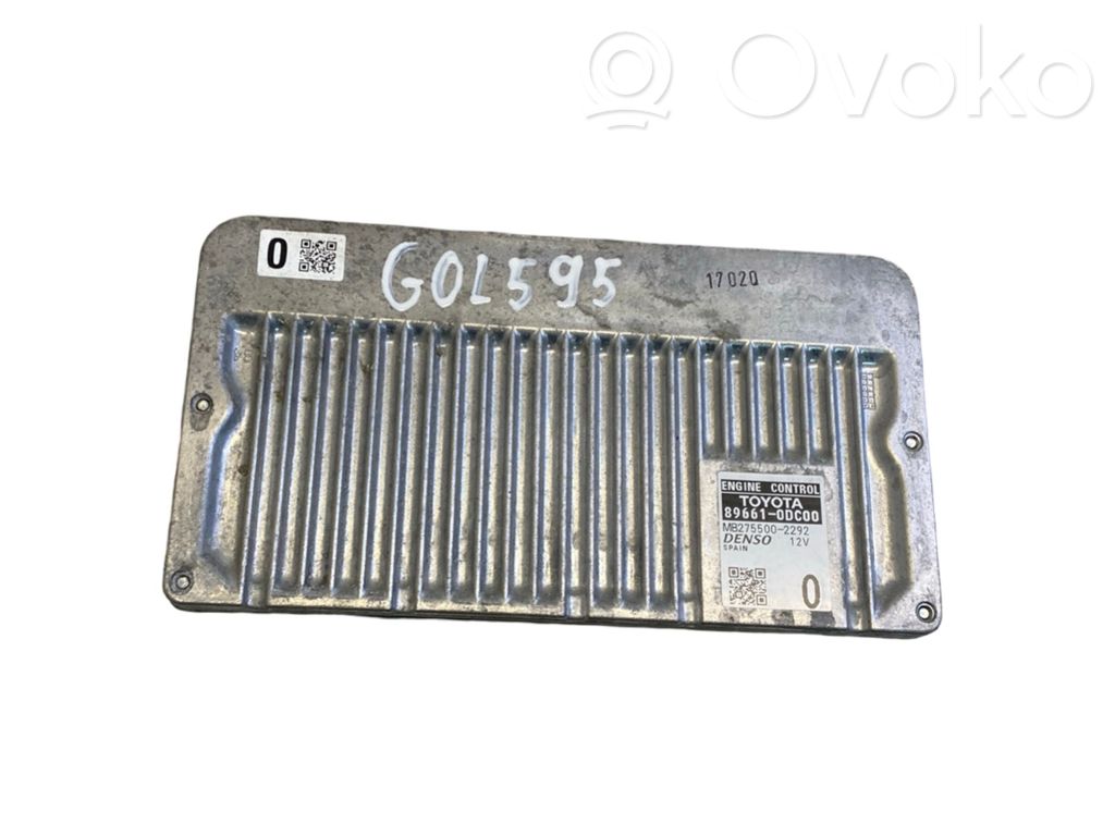 Toyota Yaris Engine control unit/module 