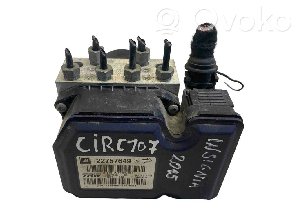 Opel Insignia A ABS Pump 