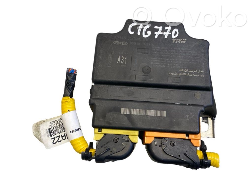 KIA Ceed Airbag control unit/module 