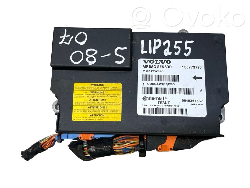 Volvo S80 Airbag control unit/module 