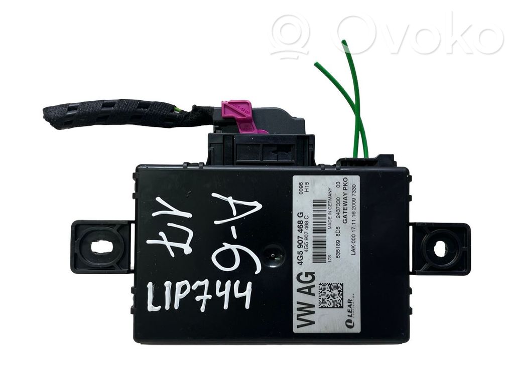 Audi A6 S6 C7 4G Módulo de control Gateway 