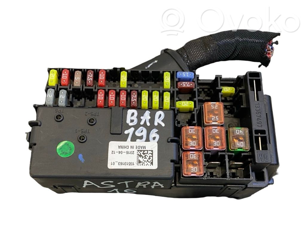 Opel Astra K Sulakemoduuli 