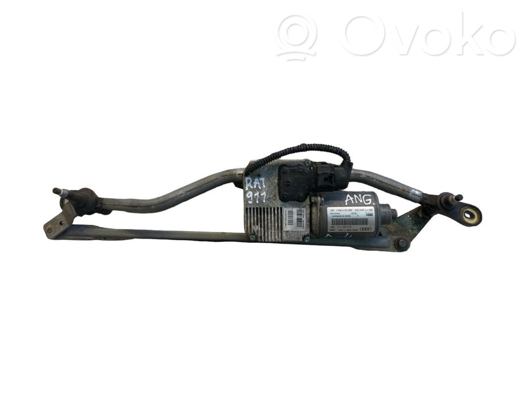 Audi A4 S4 B8 8K Mechanizm i silniczek wycieraczek szyby przedniej / czołowej 