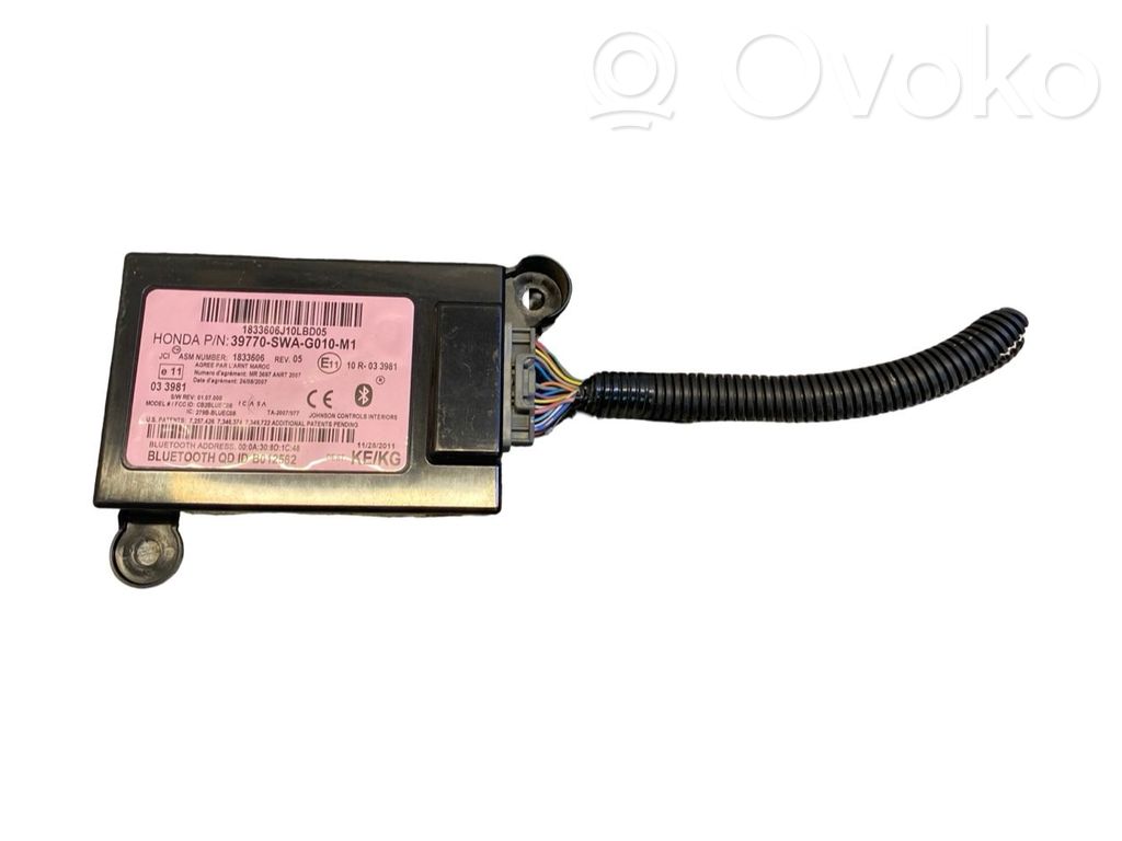 Honda CR-V Bluetooth control unit module 