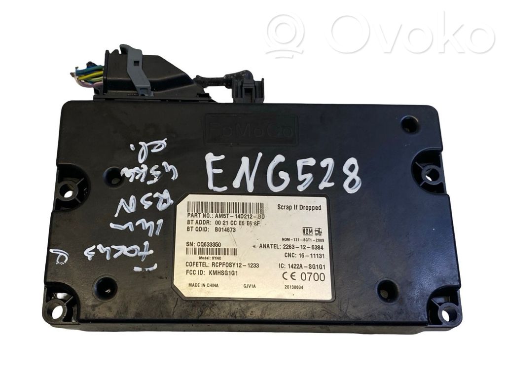 Ford Focus Bluetooth control unit module 
