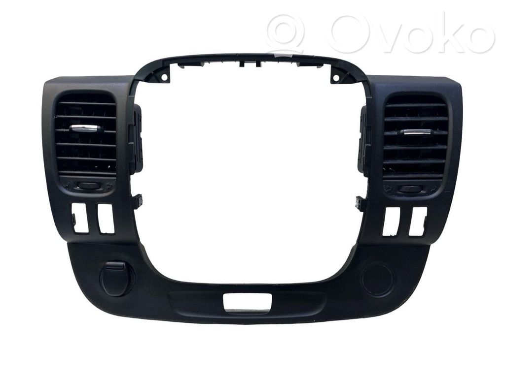 Opel Vivaro Moldura de la unidad delantera de radio/GPS 