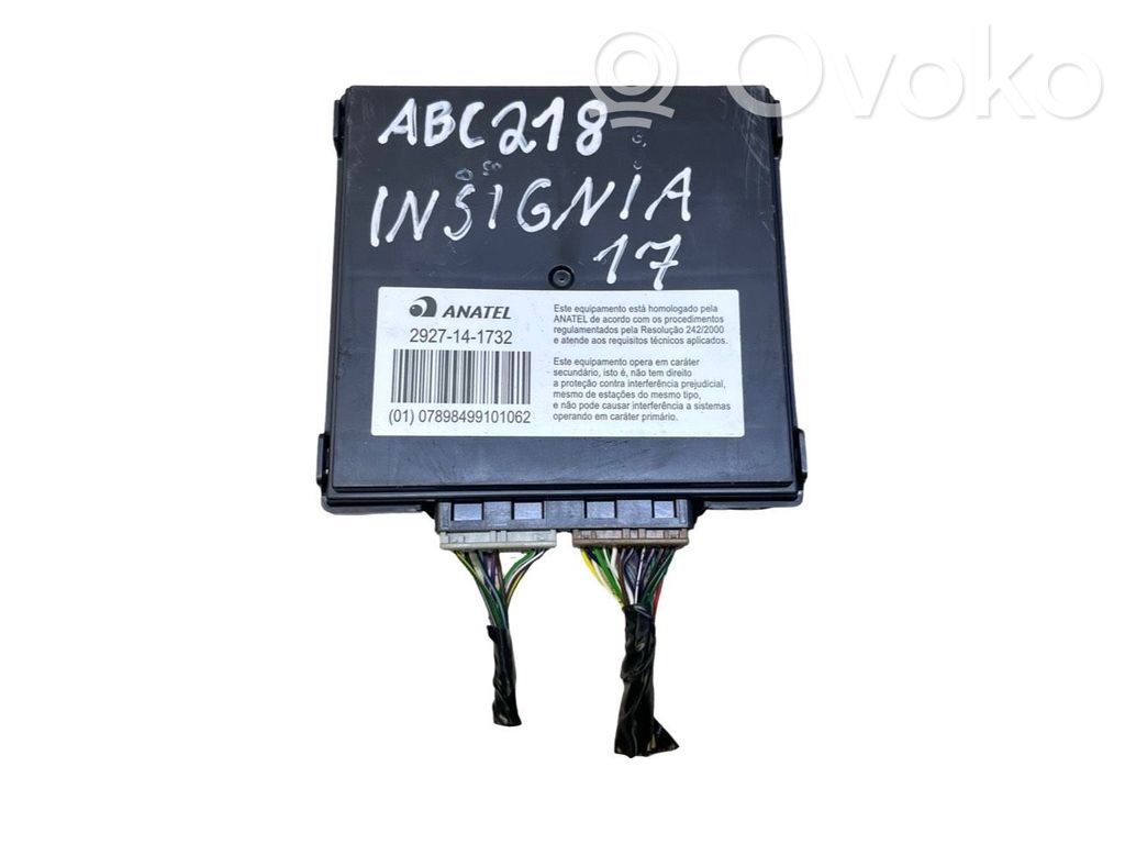 Opel Insignia B Keyless (KESSY) go control unit/module 