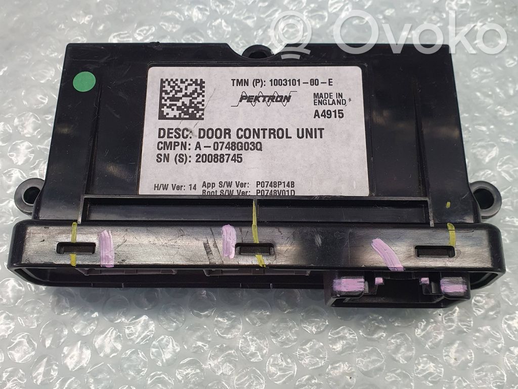 Tesla Model S Door control unit/module 