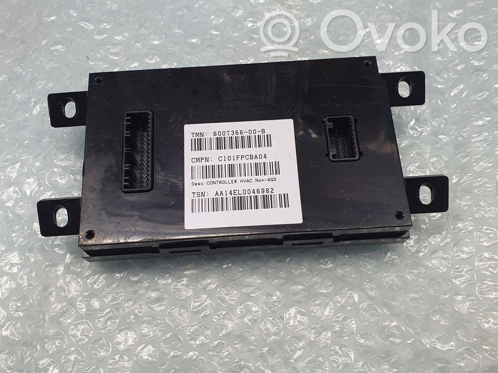 Climate control unit   600736600B,6007366,6007366,600736600B,600736600,6007368