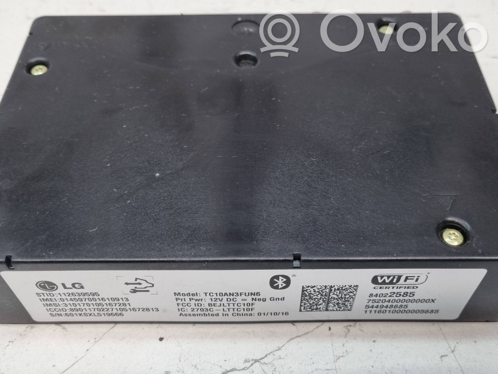 Chevrolet Volt I Unidad de control/módulo de bluetooth 