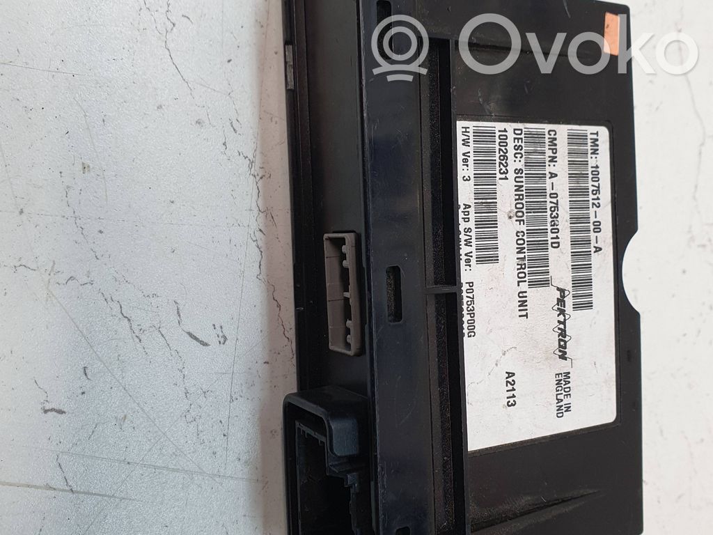 Sunroof control unit/module   100751200A,100751200,1007512,100751200A