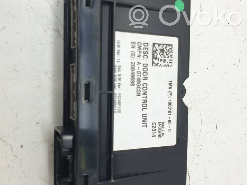 Tesla Model S Door control unit/module 