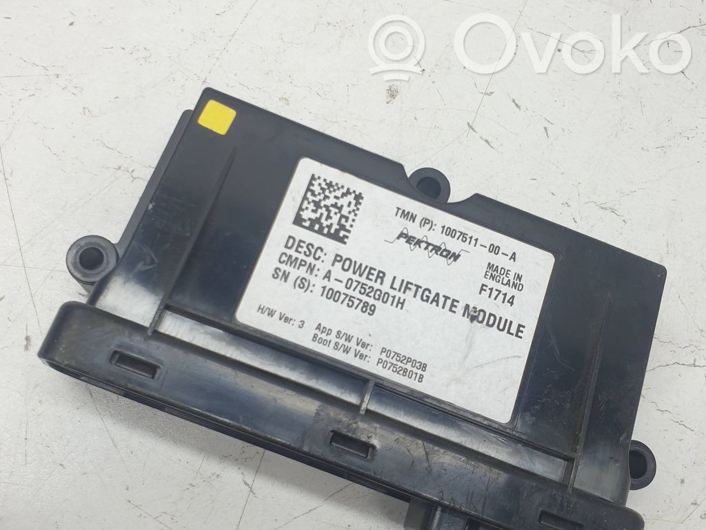 Tesla Model S Tailgate/trunk control unit/module 