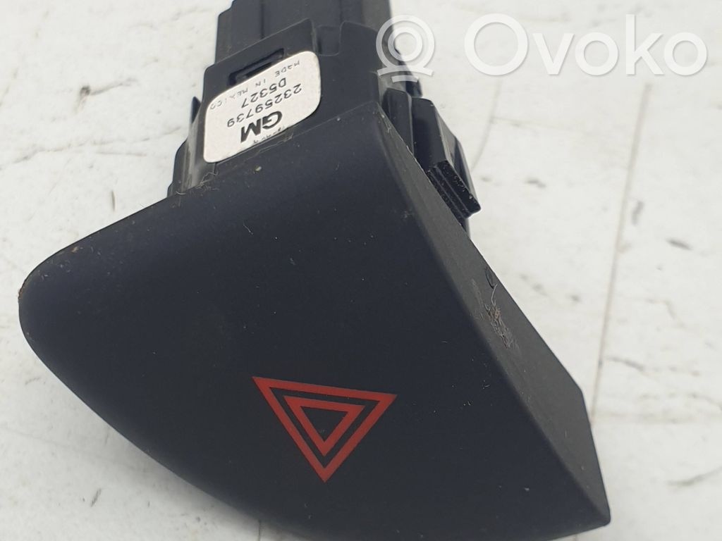 Hazard light switch   23259739,D5327