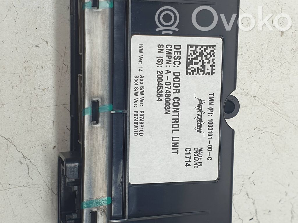 Tesla Model S Door control unit/module 