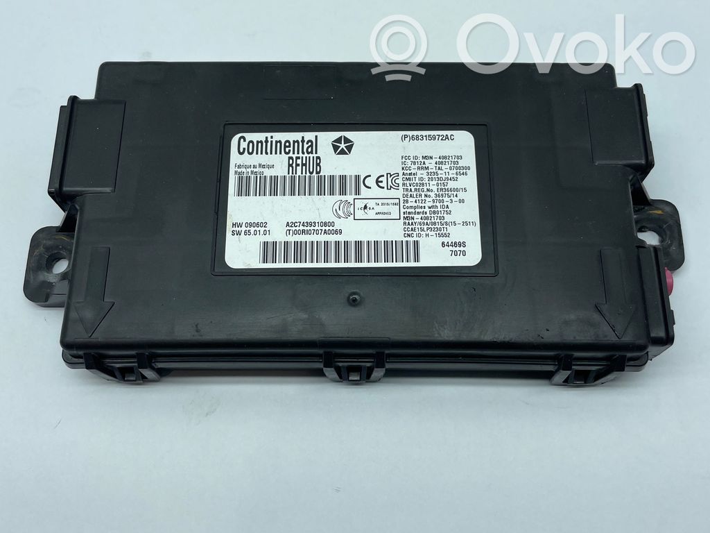 Dodge Charger Other control units/modules 