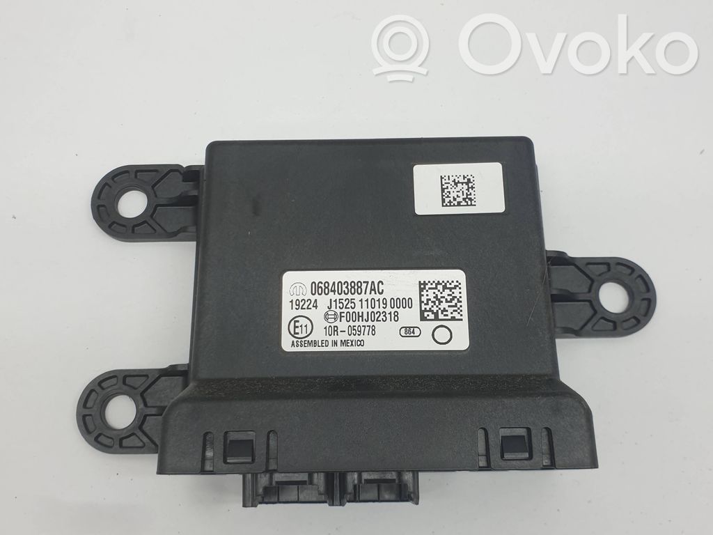 Other control units/modules   068403887AC,068403887,F00HJ02318,15251101900,19224