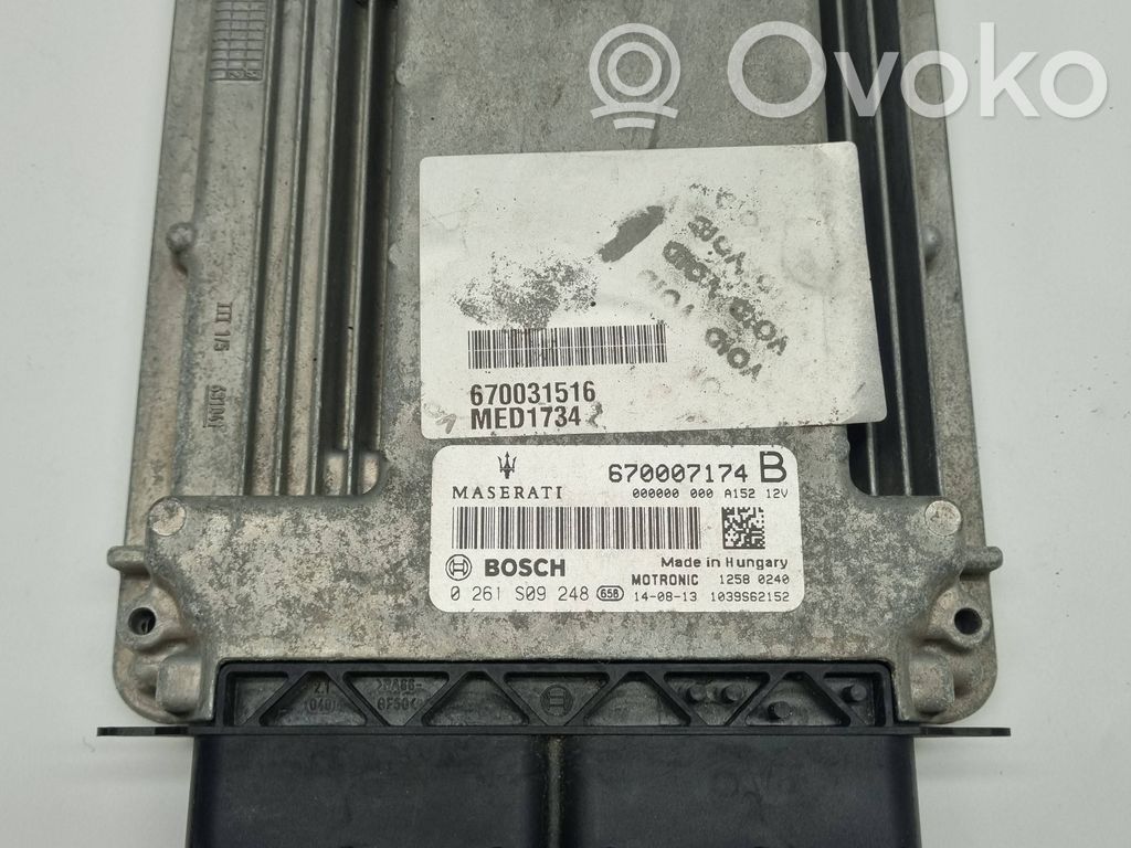 Maserati Ghibli Engine control unit/module 