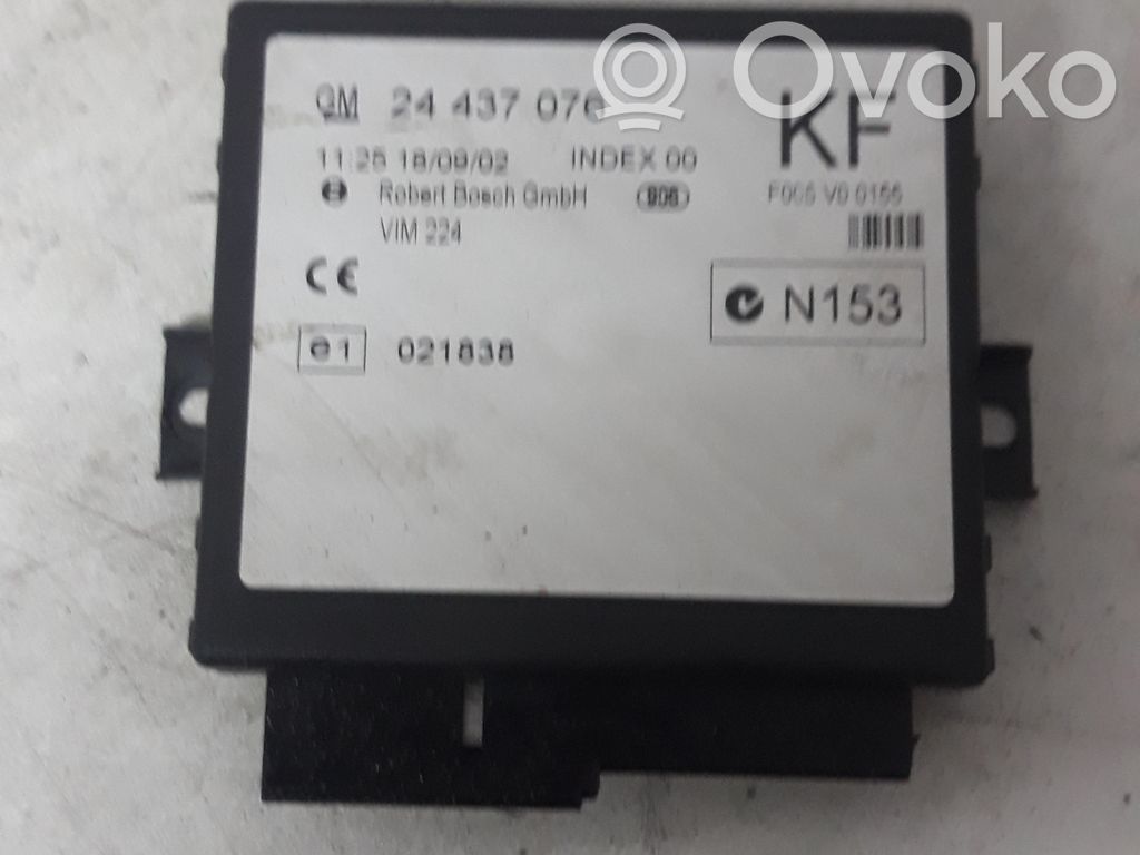 Opel Zafira A Comfort/convenience module 
