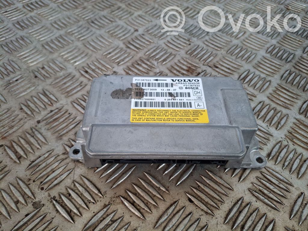 Volvo S60 Sterownik / Moduł Airbag 