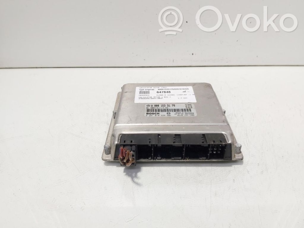 Opel Astra J Unité de commande, module ECU de moteur
