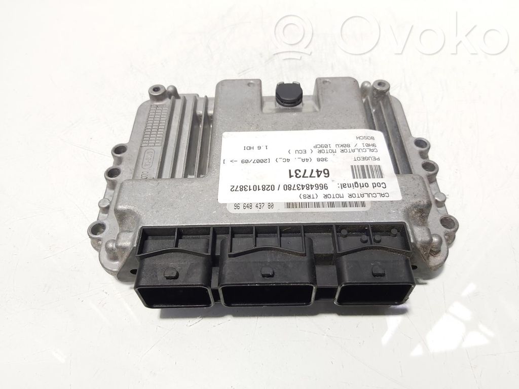 Citroen Berlingo Centralina/modulo motore ECU 