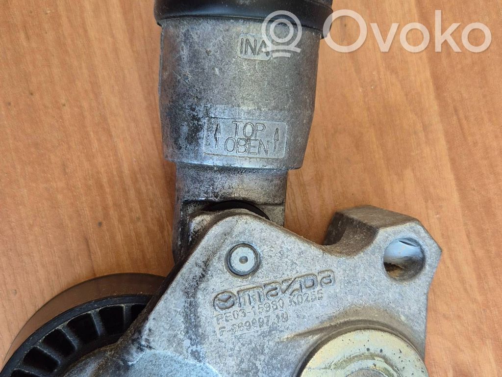 Mazda CX-5 II Koło pasowe napinacza paska alternatora 