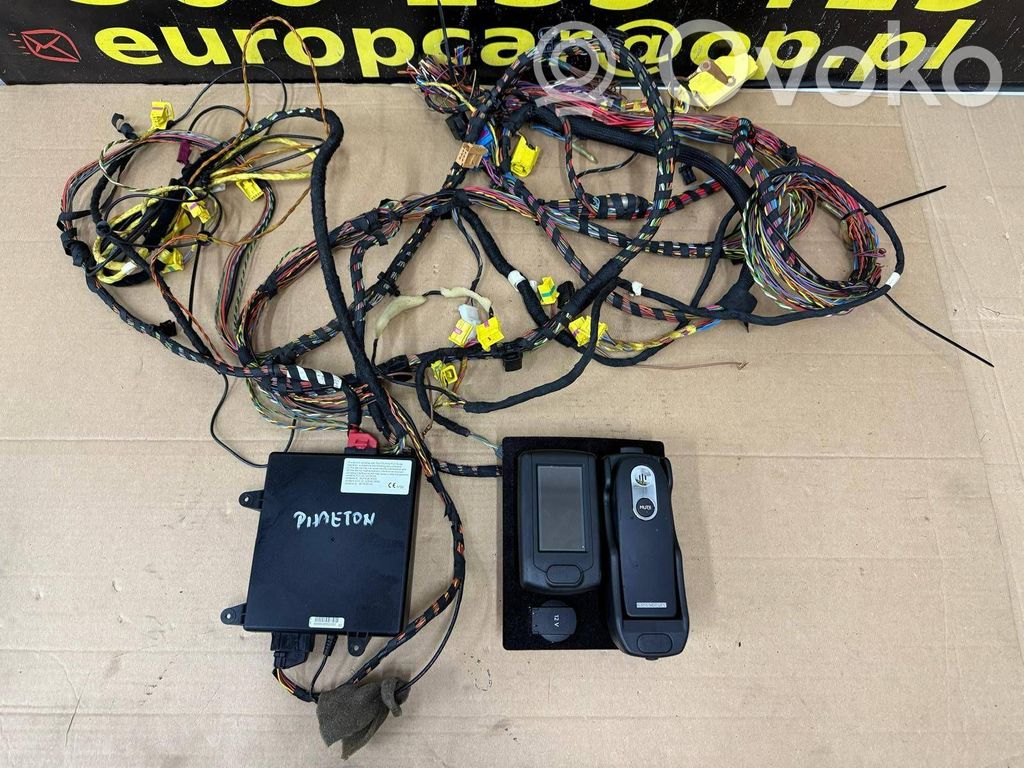 Volkswagen Phaeton Tālruņa vadības bloks 