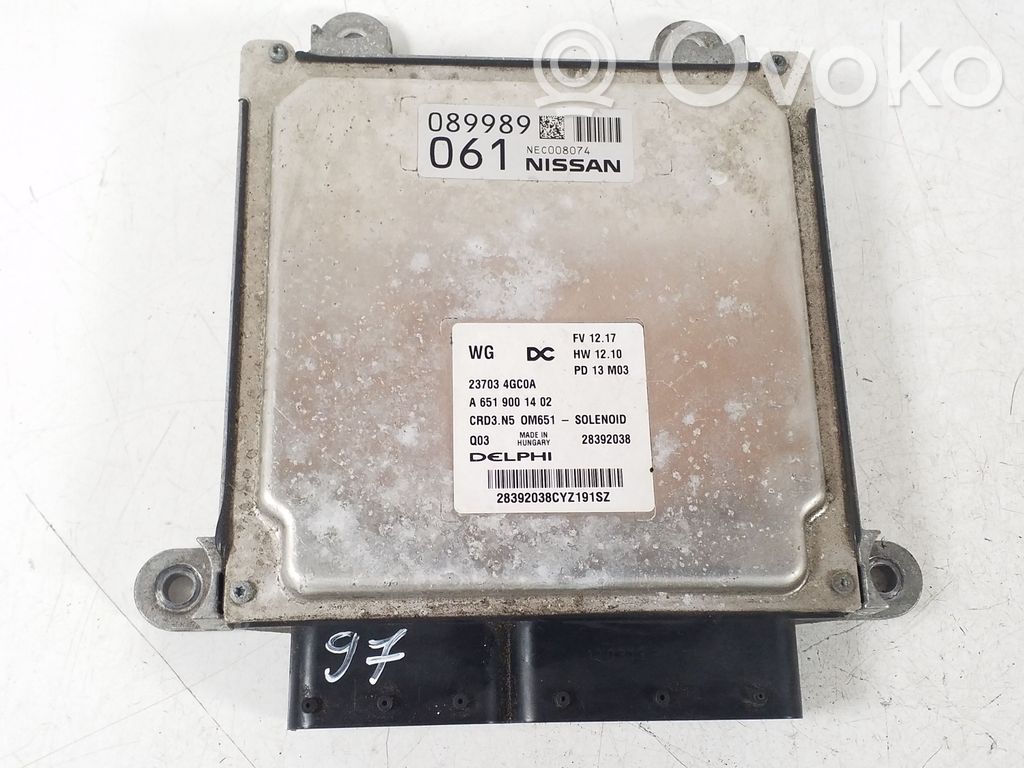 Infiniti Q50 Engine control unit/module 