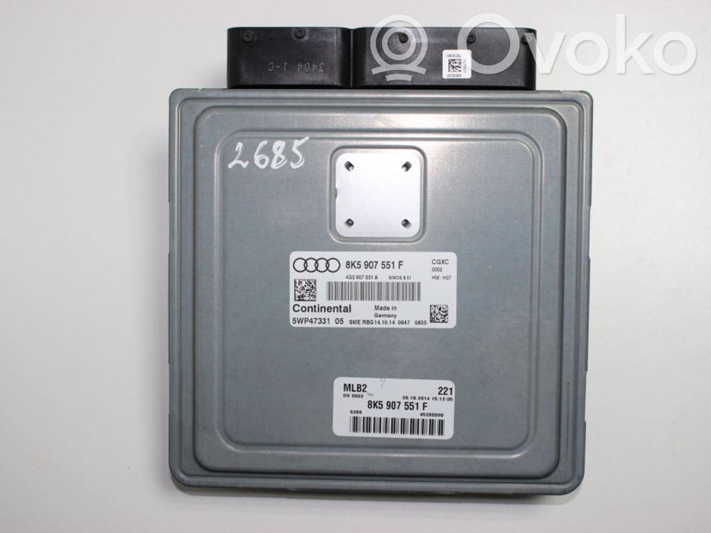 Audi A4 S4 B8 8K Engine control unit/module 