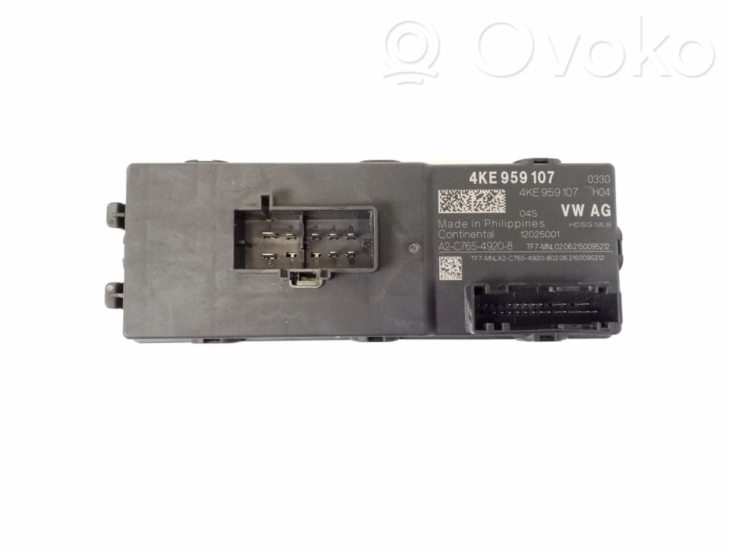 Audi e-tron Tailgate/trunk control unit/module