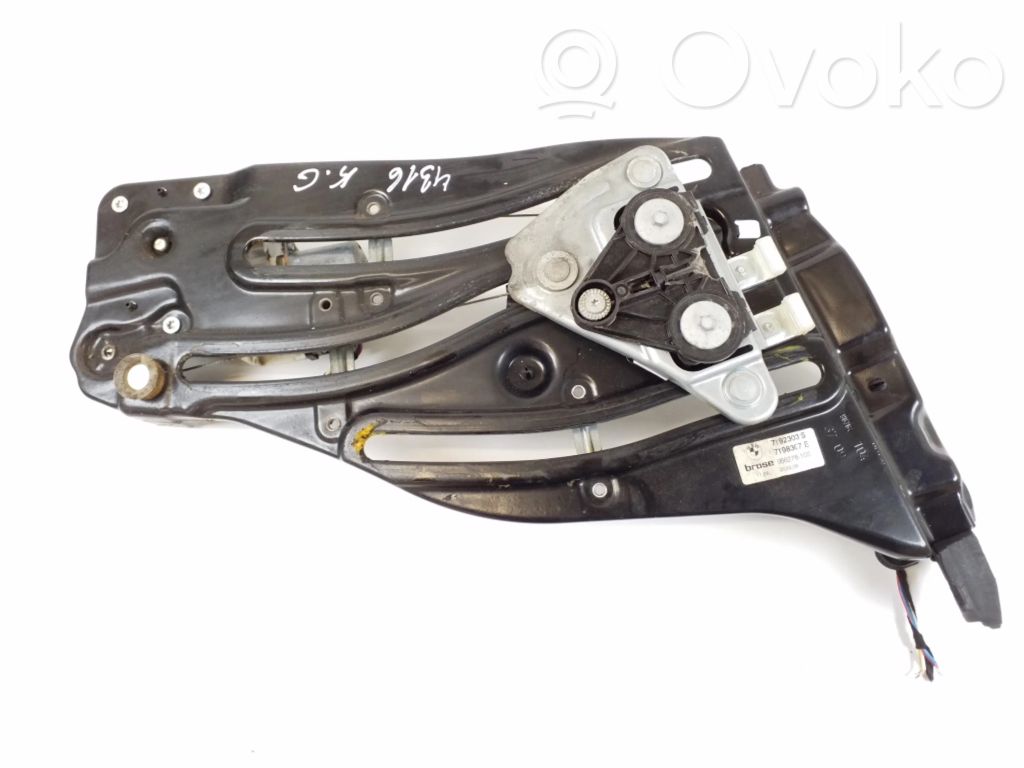 BMW Z4 E89 Rear window lifting mechanism without motor 