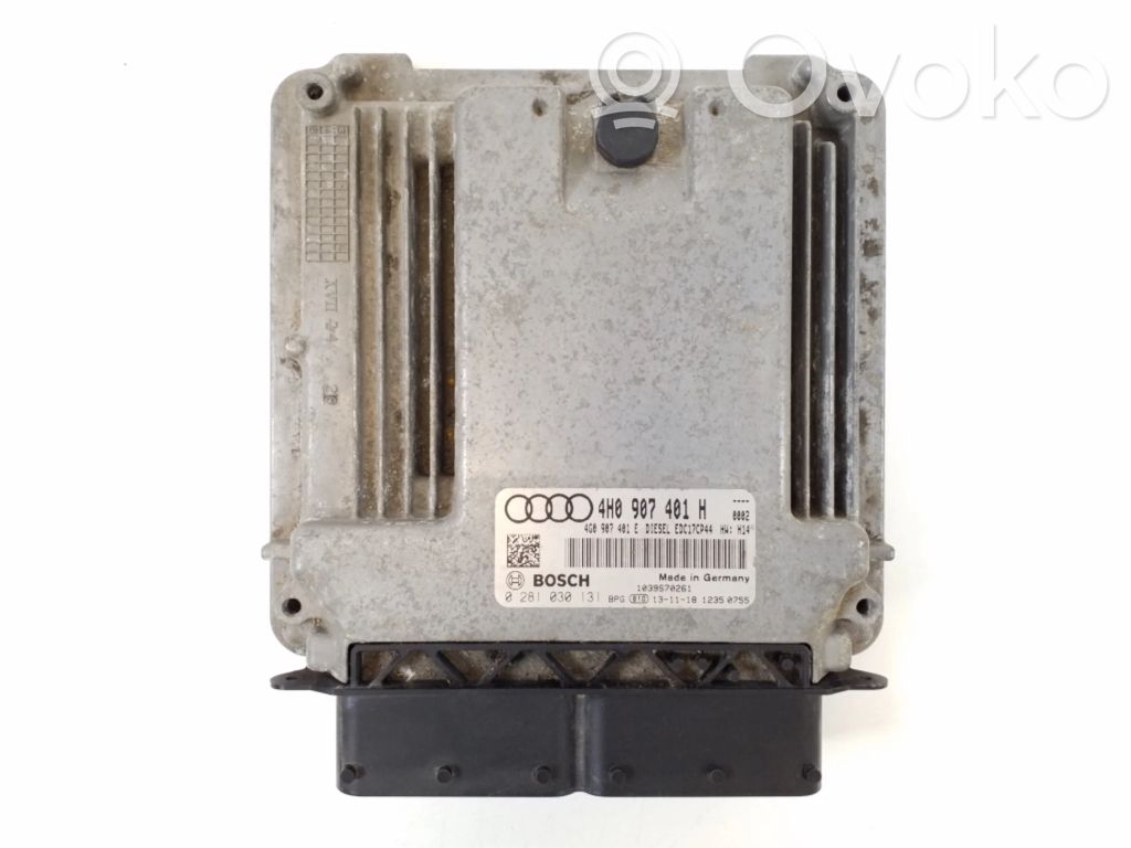 Engine control unit/module   4H0907401H