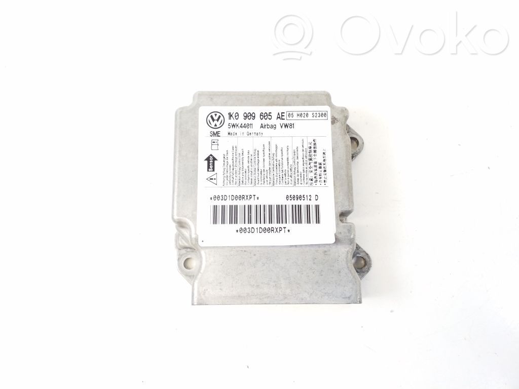 Volkswagen Golf V Sterownik / Moduł Airbag 