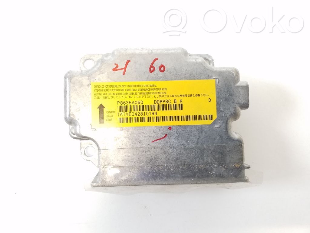 Mitsubishi Lancer VIII Airbag control unit/module 
