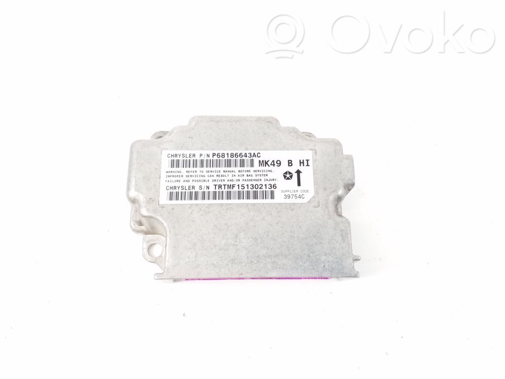 Sterownik / Moduł Airbag   P68186643AC