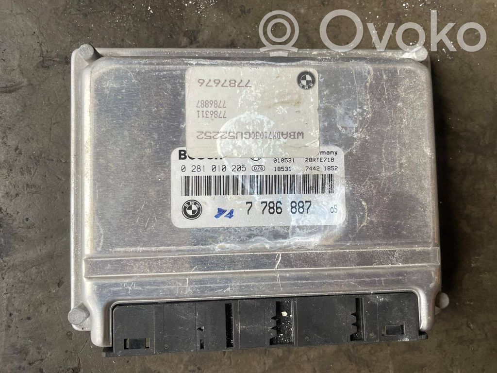 Other control units/modules   7786887,0281010205,7787676,7786311,7786887
