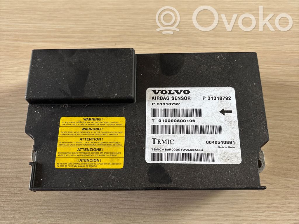 Volvo XC60 Airbag control unit/module 
