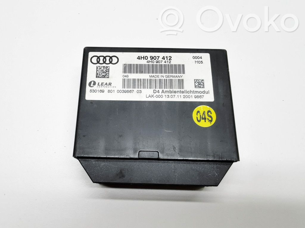 Audi A8 S8 D4 4H Other control units/modules 