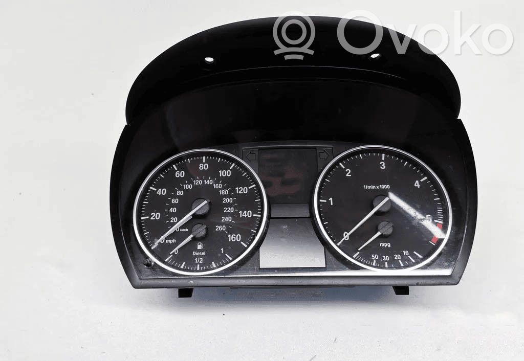 BMW 3 E90 E91 Speedometer (instrument cluster) 