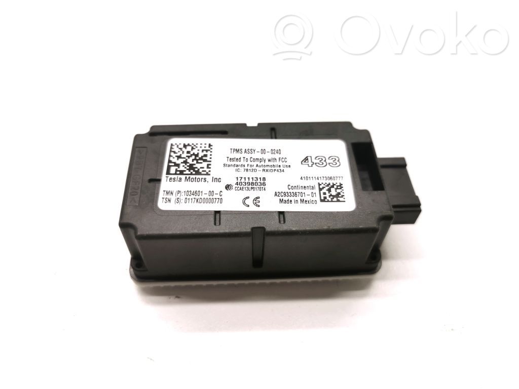 Tesla Model X Tire pressure control unit 