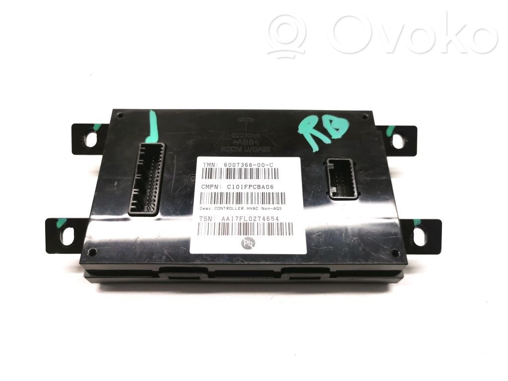 Tesla Model S Air conditioning/heating control unit 