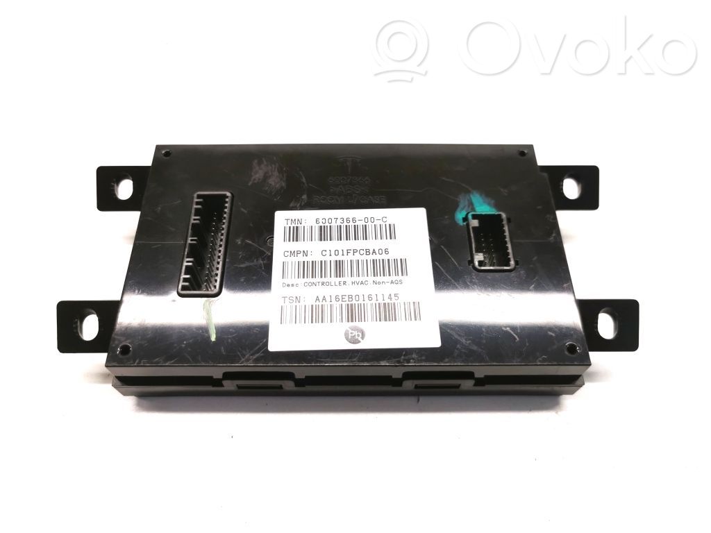 Tesla Model X Air conditioning/heating control unit 