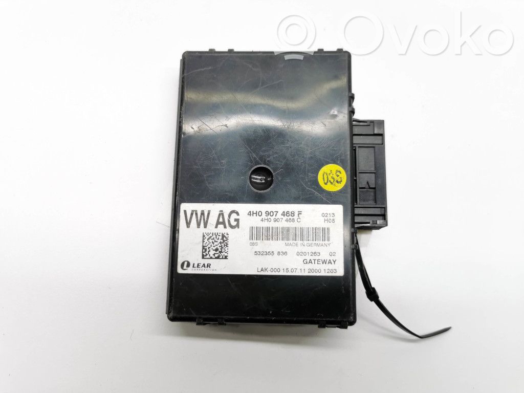 Audi A8 S8 D4 4H Gateway control module 