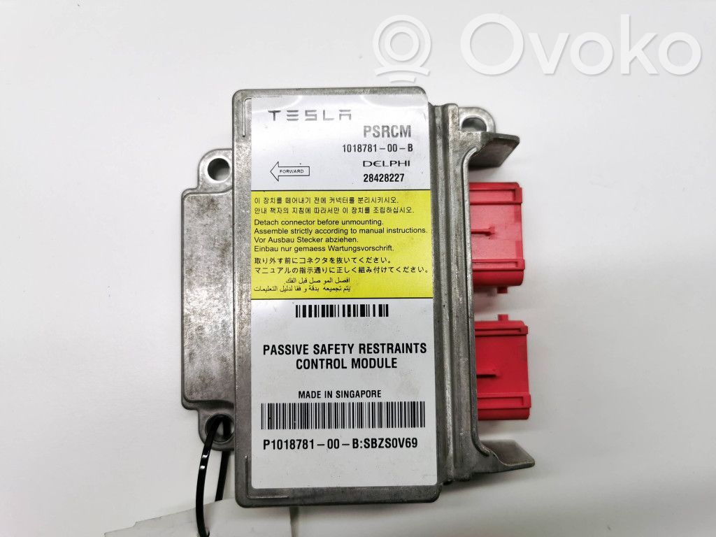 Tesla Model S Airbag control unit/module 