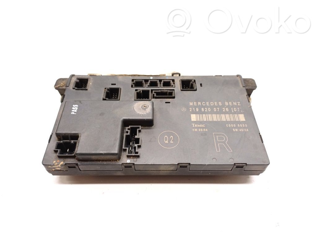 Mercedes-Benz CLS C219 Door control unit/module 