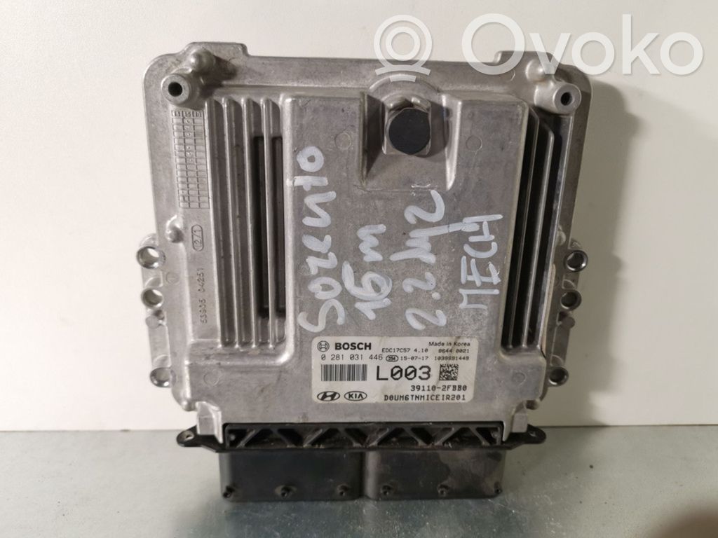 KIA Sorento Engine control unit/module 