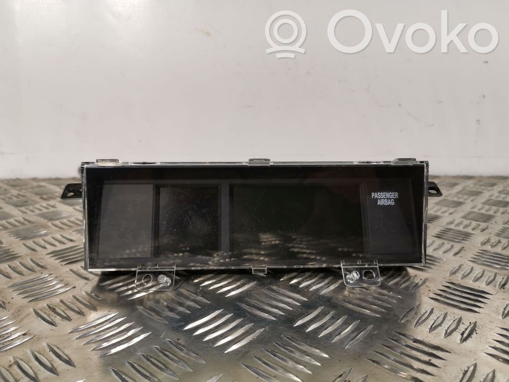 Subaru XV Screen/display/small screen 
