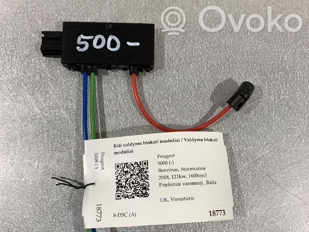 Other control units/modules   9821872580