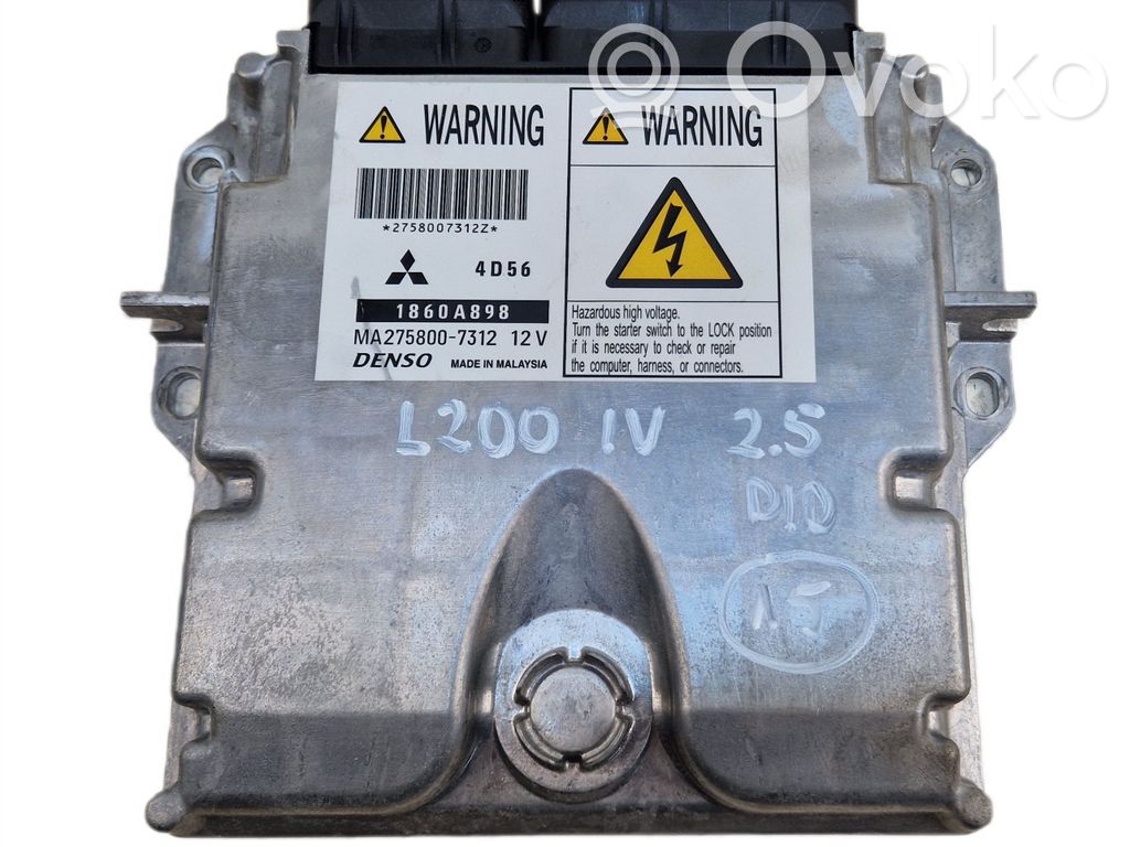 Mitsubishi L200 Engine control unit/module ECU 